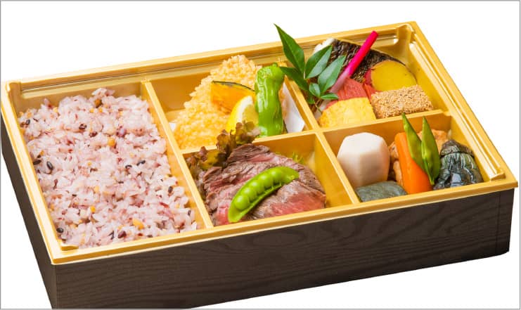 カイノミステーキ幕の内弁当